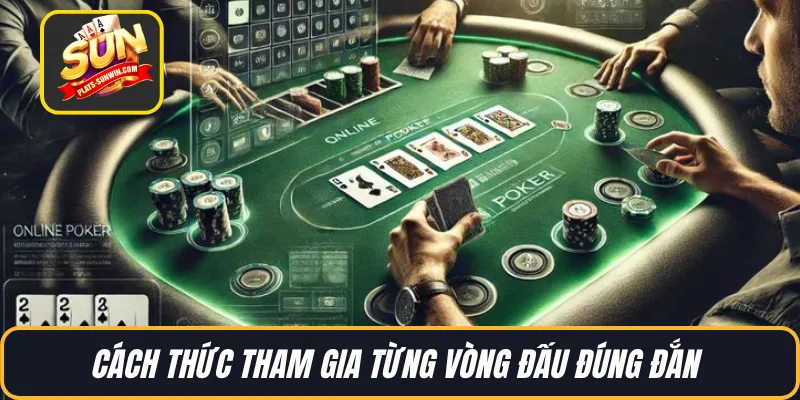 Cách thức tham gia từng vòng đấu đúng đắn 